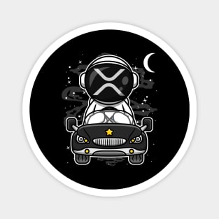 Astronaut Car Ripple XRP Coin To The Moon Crypto Token Cryptocurrency Wallet HODL Birthday Gift For Men Women Magnet